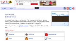 Desktop Screenshot of dltk-holidays.com